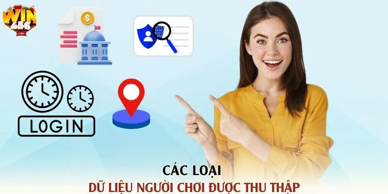 Chính Sách Bảo Mật Tại Win456 1 Các loại dữ liệu người chơi được thu thập